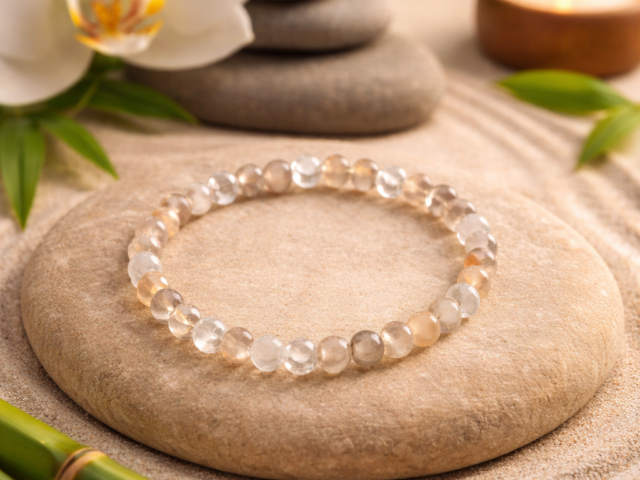 bracelet pierre de lune
